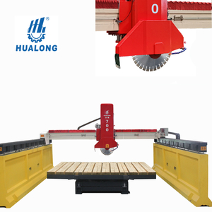 HUALONG HLSQ-700 máquina de corte de serra de pedra infravermelha automática para cortador de mármore preço barato